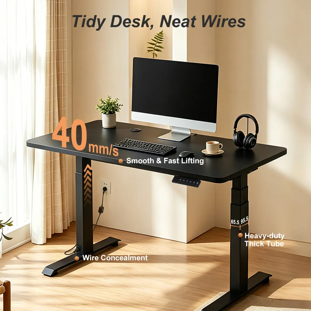 Clean Design Without Compromising Performance(120 kg Max Load Capacity 40 mm/s Max Lifting Speed 600–1250 mm Height Range)