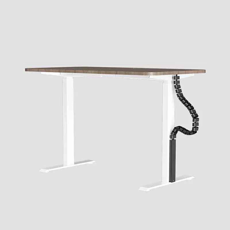 NATE HTC-A2 Magnetic Box Cable Spine installed under standing desk