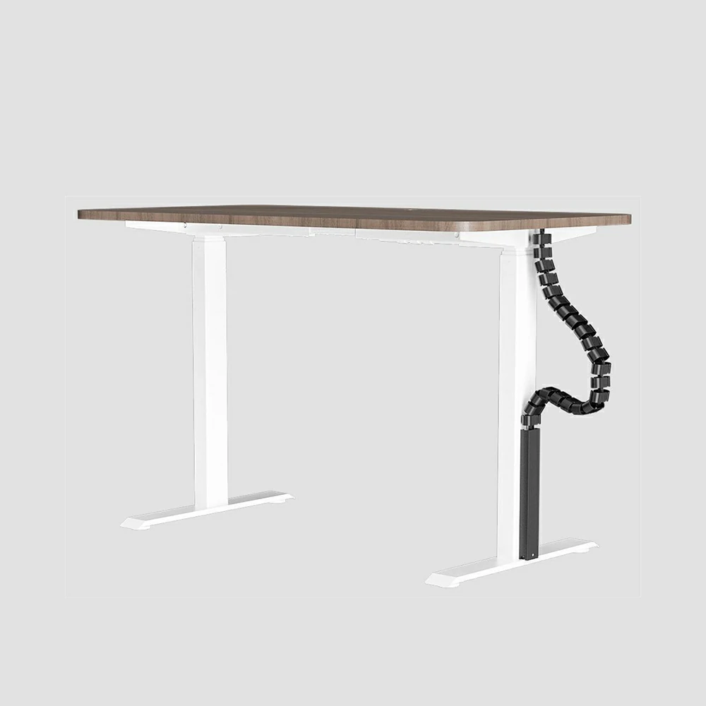 NATE HTC-A2 Magnetic Box Cable Spine installed under standing desk