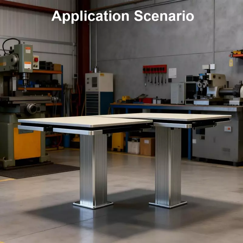 AD-VA2 heavy duty lifting column for industrial workbench