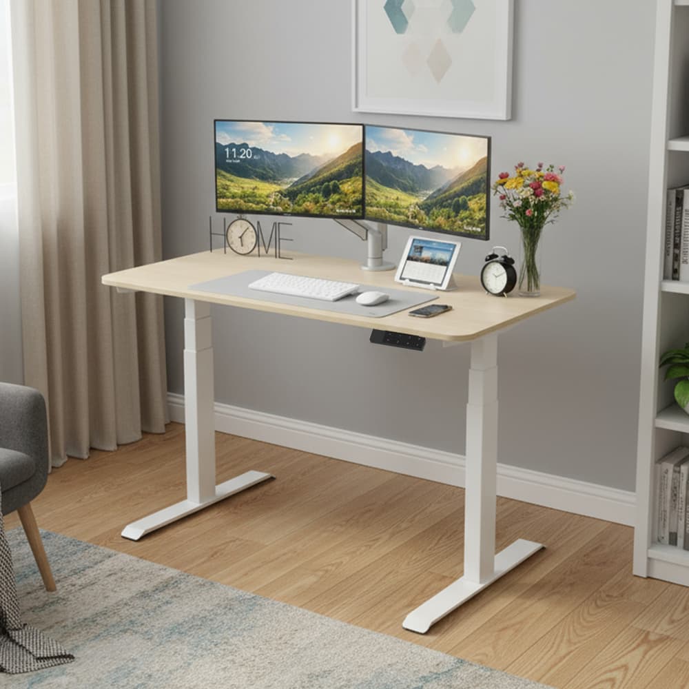 NATE 2AF3 electric standing desk for home office workstation