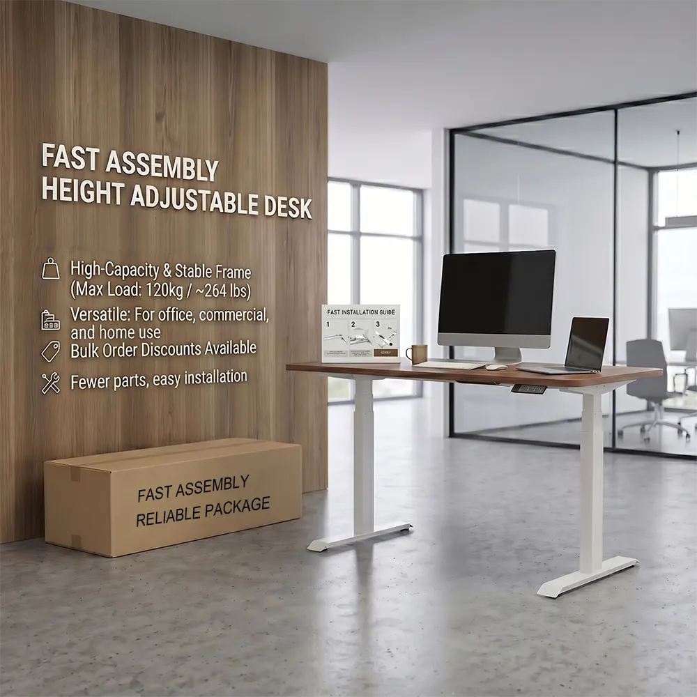 NATE NT33-2AF3-KZF1 fast assembly height adjustable desk frame