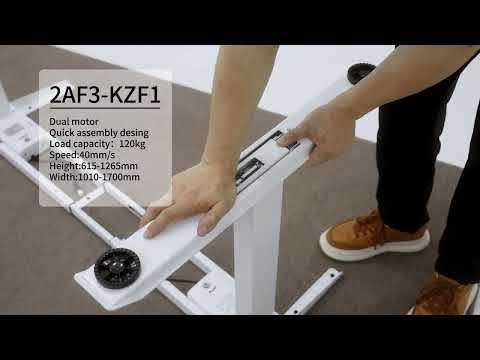 NATE NT33-2AF3-KZF1 fast assembly standing desk frame display video