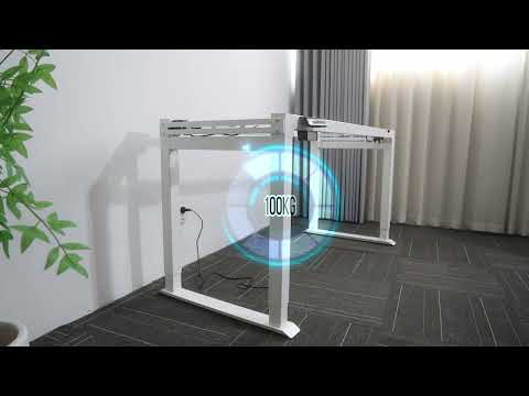 4SBERF2-4legs-height adjustable desk-scene- display-youtube