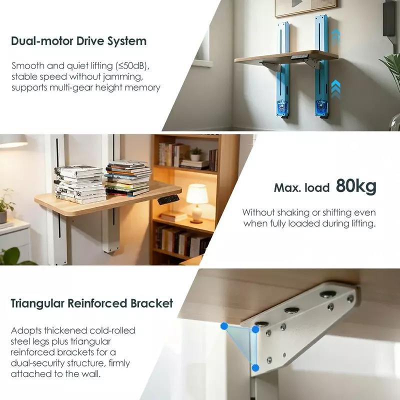 WM-2I1 dual motor reinforced bracke