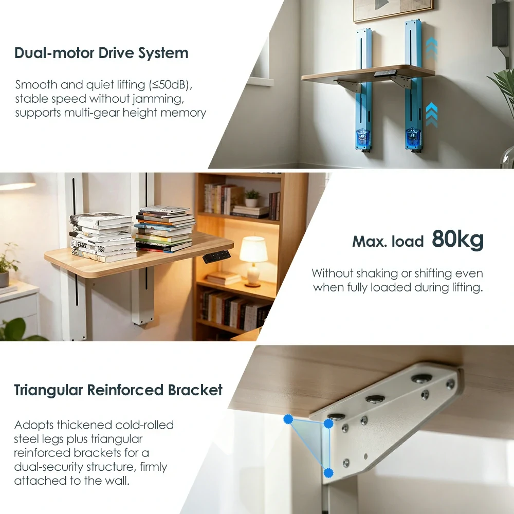 WM-2I1 dual motor reinforced bracke