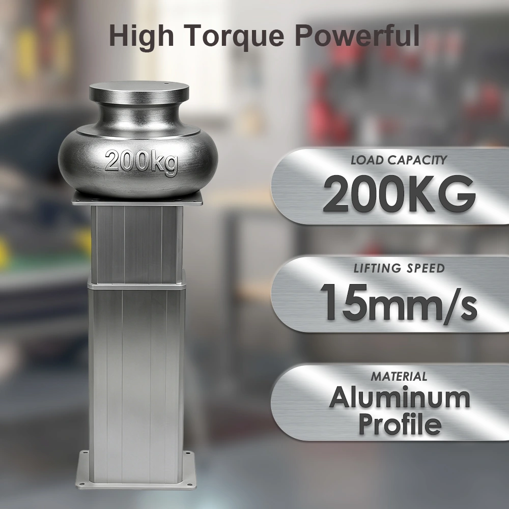 AD-VA2 heavy duty lifting column with 200kg load capacity